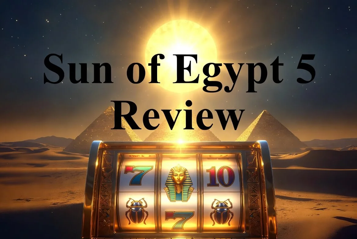Скриншот основного игрового поля Sun of Egypt 5 от 3 Oaks Gaming